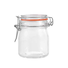 La Mediterranea Tarro Hermético de Vidrio con Cierre Clip, 150 ml (48 Unidades) La Mediterranea Tarro Hermético de Vidrio con Cierre Clip, 150 ml (48 Unidades)