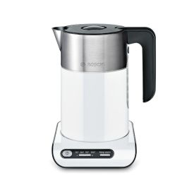 Hervidor BOSCH TWK8611P 2400 W Blanco Gris Antracita plástico,acero inoxidable 2400 W 1,5 L Hervidor BOSCH TWK8611P 2400 W Blanco Gris Antracita plástico,acero inoxidable 2400 W 1,5 L