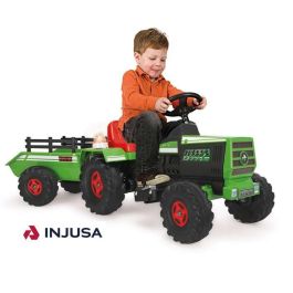 Tractor bateria básico 6v 132,5x49x50 cm Tractor bateria básico 6v 132,5x49x50 cm