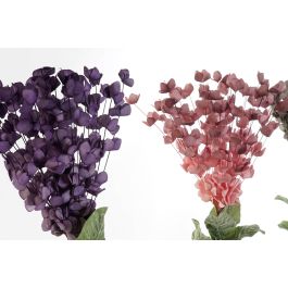 DKD Home Decor Flor Decorativa Artificial de Eva, Colección Surtida Lila, Gris y Rosa, 82 cm de Alto, Pack de 12 Unidades