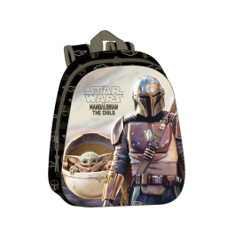 Mochila Infantil 3D The Mandalorian Negro Beige 27 x 33 x 10 cm Precio: 11.49999972. SKU: B1B3Q4AYSP