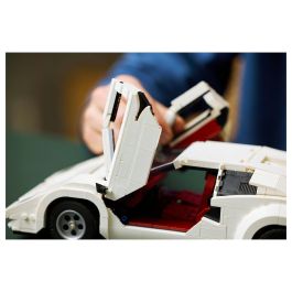 LEGO Icons Lamborghini Countach 5000 Quattrovalvole 10318 - Juego de Construcción de 1506 Piezas para Adultos