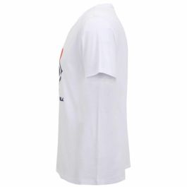 Camiseta Deportiva de Manga Corta Fila FAM0447 10001 Blanco