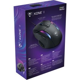 Turtle Beach TUR0731855710027 Ratón Inalámbrico para Juegos Kone II Ultraligero Negro 26.000 DPI 23 funciones personalizables