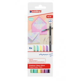 Edding Rotulador 1200 Punta Fina Colores Surtidos Pastel Estuche 6 Ud Precio: 3.78999951. SKU: B1EFENX8KJ