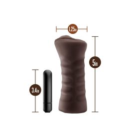 Masturbador Masculino Blush Hot Chocolate Brianna Marrón Masturbador Masculino Blush Hot Chocolate Brianna Marrón