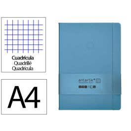 Cuaderno Con Gomilla Antartik Notes Tapa Dura A4 Hojas Cuadricula Azul Claro 100 Hojas 80 gr Fsc Precio: 10.89. SKU: B1JE86VNPH