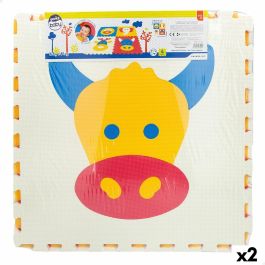 Alfombra de Puzzle Colorbaby EVA 60 x 1 x 60 cm (2 Unidades) 4 Piezas Animales 118 x 118 cm Precio: 36.49999969. SKU: B18NZB8KEX