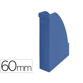LEITZ Revistero Recycle lomo 60mm azul Precio: 8.79000023. SKU: B1CRW7KP6L
