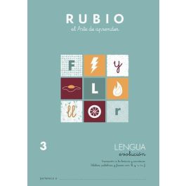 Cuaderno Rubio A4 Lengua Evolucion Nº 3 (5-6 Años) (Set de 10) Precio: 21.50000008. SKU: B1K86GG7F3