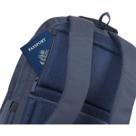 Maletín para Portátil Rivacase 8460 17,3" Azul marino