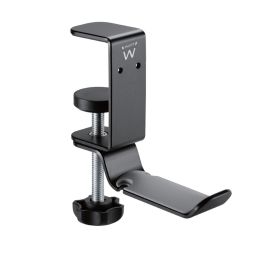 Ewent EW1585 Soporte Auriculares Ajustable para Escritorio, Compatible con Bose, HyperX, Sennheiser, Beats, JBL, Sony PlayStation Ewent EW1585 Soporte Auriculares Ajustable para Escritorio, Compatible con Bose, HyperX, Sennheiser, Beats, JBL, Sony PlayStation