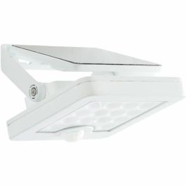 Brilliant Aplique Exterior LUTON BRI4004353437786 LED Solar Detector Movimiento Plástico Metal 4W Blanco