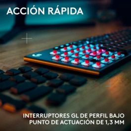 Logitech G G915 X Teclado Mecánico Inalámbrico GL Tactile LIGHTSPEED RGB - Bluetooth para Gamers