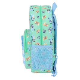Safta Mochila Infantil "Sisters" Bluey Adaptable a Carro 26x34x11 cm