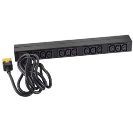 APC AP9565 Rack PDU Basic 1U 230V, Monofásico, Horizontal/Vertical, 12 Salidas C13, C20 Entrada, 3680W