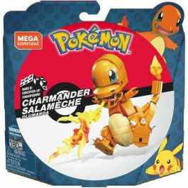 Mega Construx Pokémon Salameche: Figura de Construcción Articulada para Recrear Batallas, Tipo Fuego, 180 Piezas Precio: 39.99000027. SKU: B12Y5YF24Y