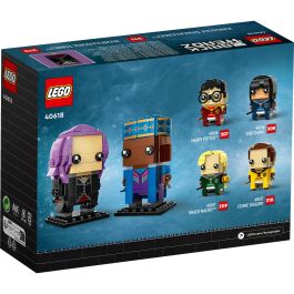 LEGO 40618 Harry Potter Kingsley Shacklebolt & Nymphadora Tonks BrickHeadz Juego de Construcción Multicolor 250 Piezas