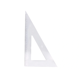 Logarex Cartabon de Plastico Cristal, 30 cm