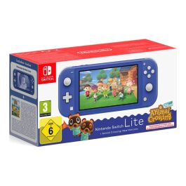 Nintendo Consola Portátil Switch Lite Azul + Animal Crossing: New Horizons (Descargar) NINSWLBLEUEACNH