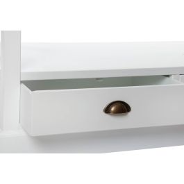 DKD Home Decor Mesa Centro Menorca Romantico Blanco 108 x 48 x 56.5 cm