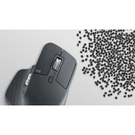 Logitech MX MASTER 3S Ratón Inalámbrico de Alto Rendimiento, 8000 DPI, Seguimiento sobre Cristal, Ergonómico, Bluetooth, Grafito