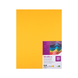 Liderpapel Cartulina 50x65 cm 240g/m2 Oro Viejo Paquete de 25 Hojas