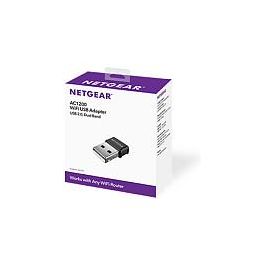 NETGEAR A6150 Adaptador USB WLAN AC1200 Wi-Fi 5 Negro