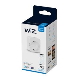 Wiz Enchufe Inteligente Wifi Compatible con Google Alexa Siri Control por Voz 4.9x5.9cm 230V IP20 Max 2300W 10A