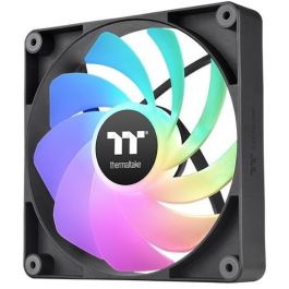 Thermaltake CT120 Reverse ARGB Ventilador para Carcasa PC 12 cm Negro, 500-2000 RPM, 65.82 CFM, 1.87 mmH2O (2 Unidades)