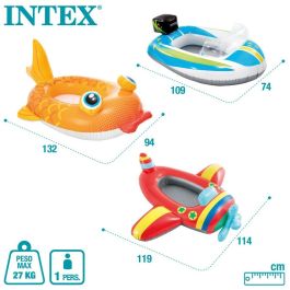 Barca Hinchable Intex 98 x 39 x 72 cm (24 Unidades) Barca Hinchable Intex 98 x 39 x 72 cm (24 Unidades)