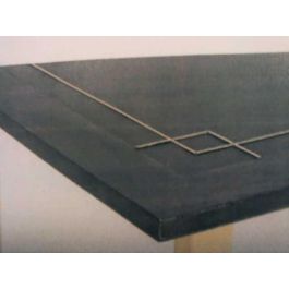 DKD Home Decor Gold dark Mesa Comedor Moderno Mango Metal Negro Dorado 89 x 75 x 180 cm