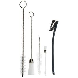 Wagner Kit de limpieza de pistola de pintura con 5 cepillos y grasa lubricante