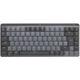 Logitech 920-010776 Teclado Inalámbrico Mecánico Mini QWERTY Retroiluminado LED RF Wireless + Bluetooth Grafito