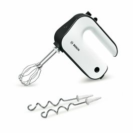 Bosch MFQ4020 STYLINE Batidor de Mano 450W, Motor DC Silencioso, 5 Velocidades + Pulso, Ganchos y Varillas, Blanco/Gris Precio: 57.49999981. SKU: S7169391