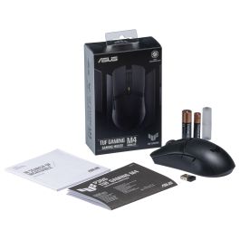ASUS TUF Gaming M4 Ratón Gaming Inalámbrico Óptico 12000 DPI Bluetooth RF Wireless Negro