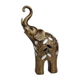 DKD Home Decor Figura de Elefante Colonial Bronce Resina 10.5 x 37.5 x 22.5 cm Precio: 22.79000031. SKU: B19W8YTBYD