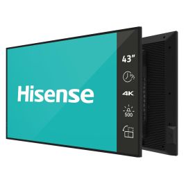 Hisense 43DM66D Pizarra Digital Signage 43" 4K UHD IPS 3840x2160 24/7 Operación Continua, Android 11, WiFi, Negro