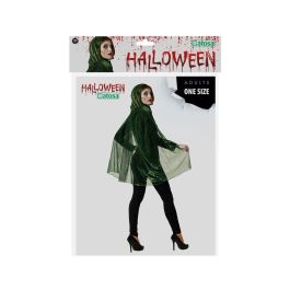 Capa Con Capucha 100 cm Halloween Verde