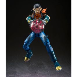 Tamashii Nations S.H. Figuarts Dragon Ball GT Super Android 17 - Figura de 15 cm con accesorios