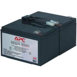 APC Batería de Repuesto RBC6 Sealed Lead Acid VRLA Negra 7,68 kg 195,6 x 152,4 x 94 mm Precio: 312.50000023. SKU: S55083675