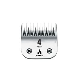 Andis Cuchilla UltraEdge S-4 acero carbonizado dientes irregulares 9.5mm, filo duradero, cromado resistente a corrosión