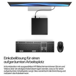 HP EliteDesk 8 Mini G1a AMD Ryzen AI 5 340 32GB RAM 512GB SSD W11P 1J Gar