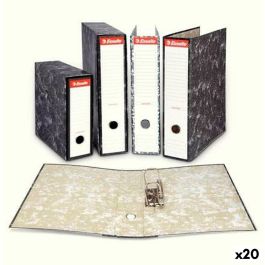 Archivador de Palanca Esselte Gris Folio (20 Unidades) Precio: 63.99000058. SKU: S8424376