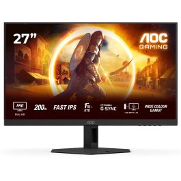AOC 27G4HRE Monitor Gaming 27" Full HD Fast IPS 200Hz 1ms HDR10 G-SYNC Compatible con 2xHDMI+DP negro/rojo
