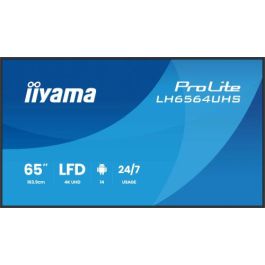 iiyama 65" 3840x2160, UHD VA DLED panel, Haze 25% 500cd/m², Landscape and Portrait
