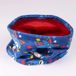 Cerdá Braga Cuello Calentador Infantil Sonic Multicolor Talla 4-6 Años (Edad 3-8 Años) 25.5x24 cm