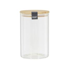 Cook Concept Bote de Vidrio 1 L Transparente con Tapa de Bambú para Conservar Alimentos Precio: 5.89000049. SKU: B16GRDS279