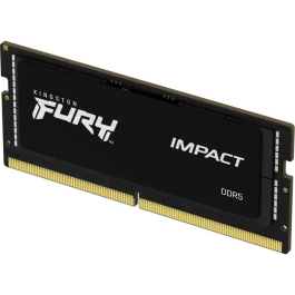 Kingston KIN1686101049505 - Kit de Memoria RAM DDR5 Fury Impact, 64GB (2x32GB) 5600MHz/PC5-44800 SO DIMM 262 pines