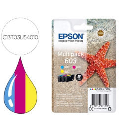 EPSON tinta MultiPack Std Estrella de mar 3 tintas 603 No Tag Multi Precio: 28.49999999. SKU: B19RR7YY2Z